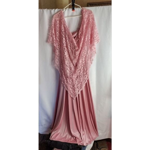 Vintage formal dress 1970's - Picture 2 of 11